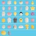 thumbnail image 3 of 32Pcs/Set Mini Mochi Squishy Animals Panda Cat Stress Reliever Anxiety Toy for Children Adults, 3 of 8