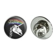 thumbnail image 1 of Make Today Magical Skeleton Unicorn Skull Halloween Metal 0.75" Lapel Hat Pin Tie Tack Pinback, 1 of 4