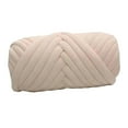 thumbnail image 2 of Chunky Yarn Knitting Arm Knit Soft Pet Bed Soft Yarn 250G for DIY Rug Making Sweaters Light Camel, 2 of 9