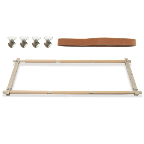 Wood Cross Stitches Frame Hands-Frees Cross Stitches Stand Needlepoint Holder