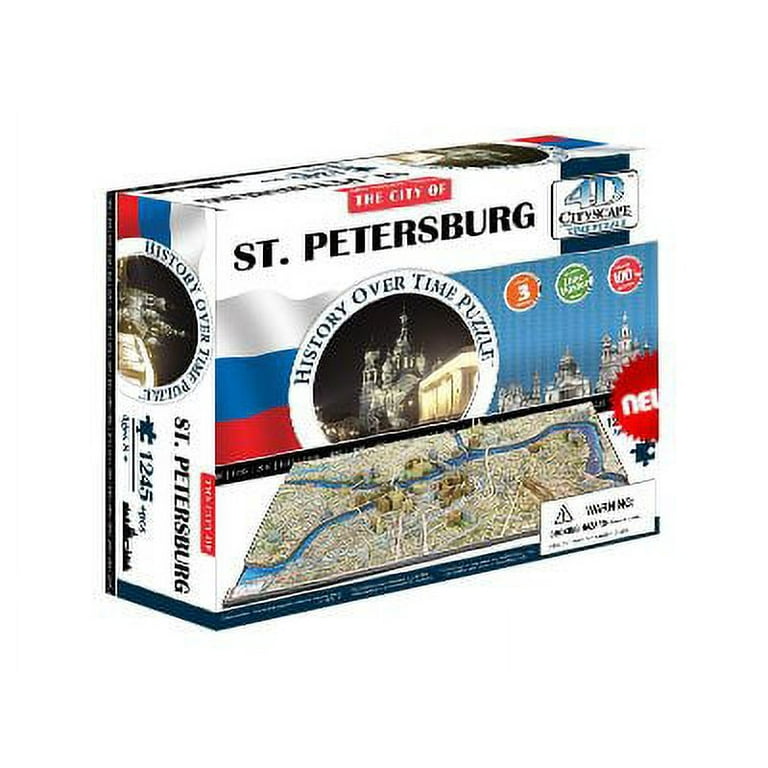 4D Saint Petersburg Cityscape Time Puzzle (Other) - Walmart.com