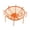 B, variant on Halloween Spiders Web Fruit Bowls for Trick or Treats Candy Spiders Shape Fruit Holder Halloween Fruit Baskets