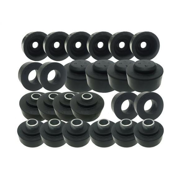 Auto Pro USA Body Mount OE Style Rubber Bushings Compatible with Impala Convertible 1969-1970 BM1008