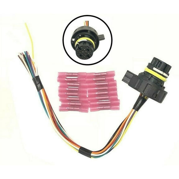 New 6L80E 6L90E External Harness Repair Kit Pigtail Wiring Plug In Connector