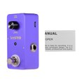 thumbnail image 4 of Muslady Mini Looper Effect Pedal Guitar Loopers Bass Loop Pedal Ullimited Overdubs 5 Minutes Looping Time with USB Interface, 4 of 8