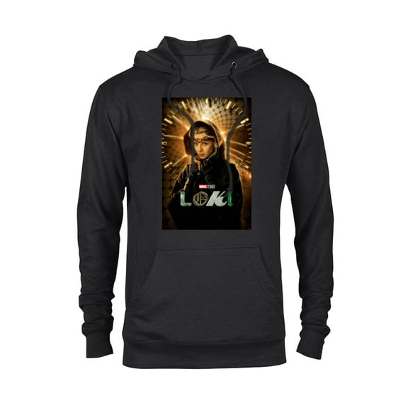 Marvel Loki Sylvie Disney Character Poster - Pullover Hoodie for Adults - Customized-Black