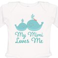 thumbnail image 4 of Inktastic My Mimi Loves Me Boys or Girls Long Sleeve Baby Bodysuit, 4 of 5