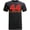 44 Lewis Red Print - Black, variant on Formula Racing Driver Fuel Race Car Sports Fan Graphic T-Shirt - Lewis 44 Black XS-3XL