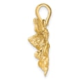 thumbnail image 2 of 14k Satin and Polished Fairy Charm C4820, 2 of 5