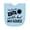 AE-Light Blue, variant on Inktastic My Grandpa is the World's Best Farmer Tractor Design Newborn Bib