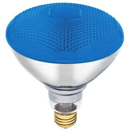 

441400 100 watt BR38 Incandescent Light Bulb Blue