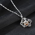thumbnail image 3 of 8-8.5 MM Perla Colgante 925 Collar de Plata Mujer Noble Sincero Electrónica, 3 of 5