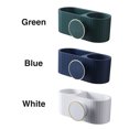 thumbnail image 2 of Stand Wall Mounted 2 Compartment Hair Dryer Holder Self Adhesive Bathroom Rack, 2 of 8