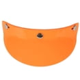 thumbnail image 1 of 3-Snap Visor Peak Open Face Protector 15cmx5cm Orange, 1 of 7