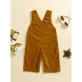 thumbnail image 3 of Suealasg Baby Girl Summer Corduroy Overalls 3 6 12 18 24 Months Infant Girls Jumpsuit Casual Suspender Pants Clothes, 3 of 7