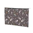 thumbnail image 2 of Fotbe Pirate Skulls Reusable Cosmetic Bag Makeup Bag for Women Large Travel Cosmetic Pouch Girls' Make Up Organizer, 2 of 8