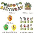 thumbnail image 5 of The Lion King Theme Birthday Decor Party Supplies Banner Balloons Cake Toppers Set Jungle Lion Party Decor For Kids, 5 of 5