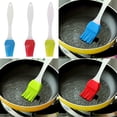 thumbnail image 5 of Cepillo Aceite Pastel Silicona Herramienta Mantequilla para Barbacoa Utensilios Resistentes Al Calor() Verde, 5 of 5