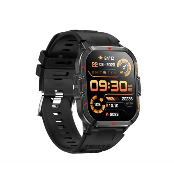 Reloj Smart watch Reloj Inteligente Fralugio T21 Tough Rudo Llamadas Notificaciones NEGRO