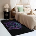 thumbnail image 3 of Tiger Rugs for Bedroom - Tiger Rug & Home Decor, 2x3 Area Rug, Neon Tiger Head Rugs for Entryway, Washable Non Slip Soft Low Pile Small Indoor Door Mat, Boys Wildlife Carpet & Room Decorations, 3 of 7