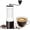 White, variant on Mini Manual Coffee Grinder – 40 Adjustable Settings, Portable Hand Crank Mill with 30g Capacity, Conical Burr for Espresso, Pour Over, French Press | Perfect for Travel, Camping & Office