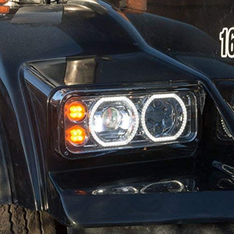 TLED-H121 TRUX LED Passenger Side Headlight Peterbilt 379 Kenworth