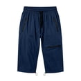 thumbnail image 6 of BUIGTTKLOP Women's Capri Pants Lightweight Quick Dry Cargo Hiking Capris Travel Casual Cropped Pants Zipper Pockets, 6 of 6