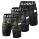 thumbnail image 5 of Paquete de 3 pantalones cortos deportivos para hombre, ropa interior de entrenamiento activo con bolsillo, 5 of 7