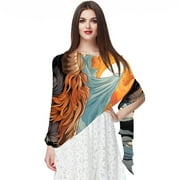 Yak Translucent Chiffon Yarn Silk Scarf - Light Breathable Material - 180*73 Size - Elegant and Stylish Accessory for Women