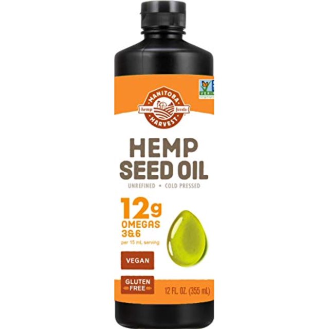 Manitoba Harvest Hemp Seed Oil 12g of Omegas 3 6 Per Serving Non GMO