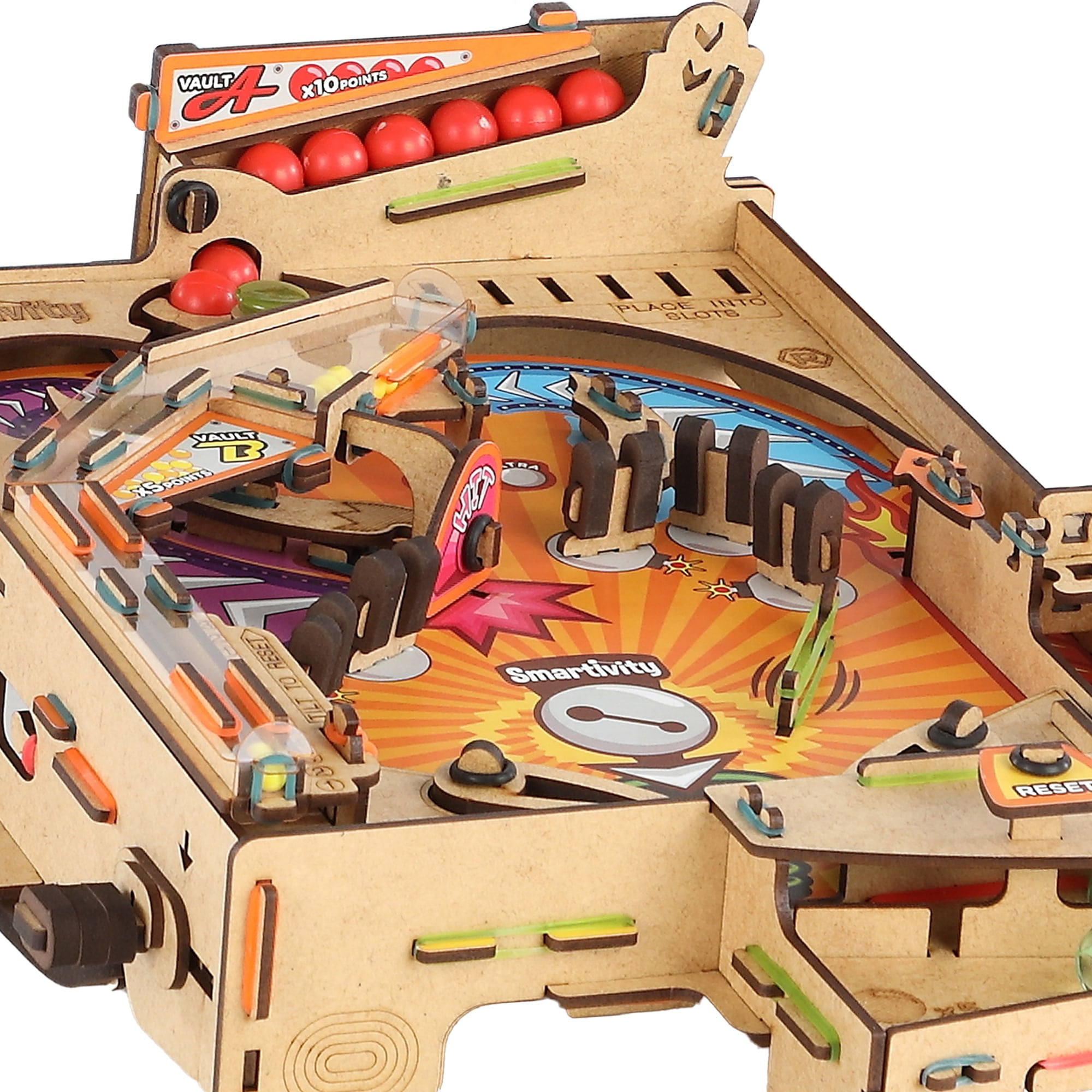 Elenco Smartivity DIY Toy Tabletop Pinball Machine 