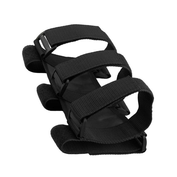 Universal Adjustable Fire Extinguisher Strap Bracket Adjustable Fire Extinguisher Sling Bracket Safety Accessories (Black)