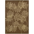 thumbnail image 2 of Nourison Capri Floral Chocolate 3'6" x 5'6" Area Rug, (4x6), 2 of 5
