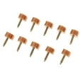 thumbnail image 1 of Langgg High Heel Tips Taps Shoe Repair Replacement Dowels Stiletto Pads 10mm Thin Pin, 1 of 8