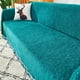 thumbnail image 3 of 1 funda de sofá con borlas, funda de sofá antiarañazos para gatos, protector de muebles universal Four Seasons para dormitorio, oficina, sala de estar, decoración del hogar, 3 of 4
