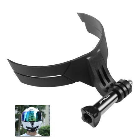Image of PULUZ Bending Action Camera Motorcycle Helmet Chin Mount (Black)