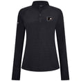 thumbnail image 2 of Women's Levelwear Black Philadelphia Flyers Spike Raglan Quarter-Zip Top, 2 of 3