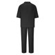 thumbnail image 3 of Mens Camisas de Verano Color Sólido Manga Corta V-Cuello Blusa, Ligero Casual Bajo Camisas para Hombres, 3 of 4