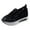 Black, variant on adviicd Women Loafers Shoes for Work Loafers for Women Classic Round Toe Comfortable Business Work Shoes Green,37