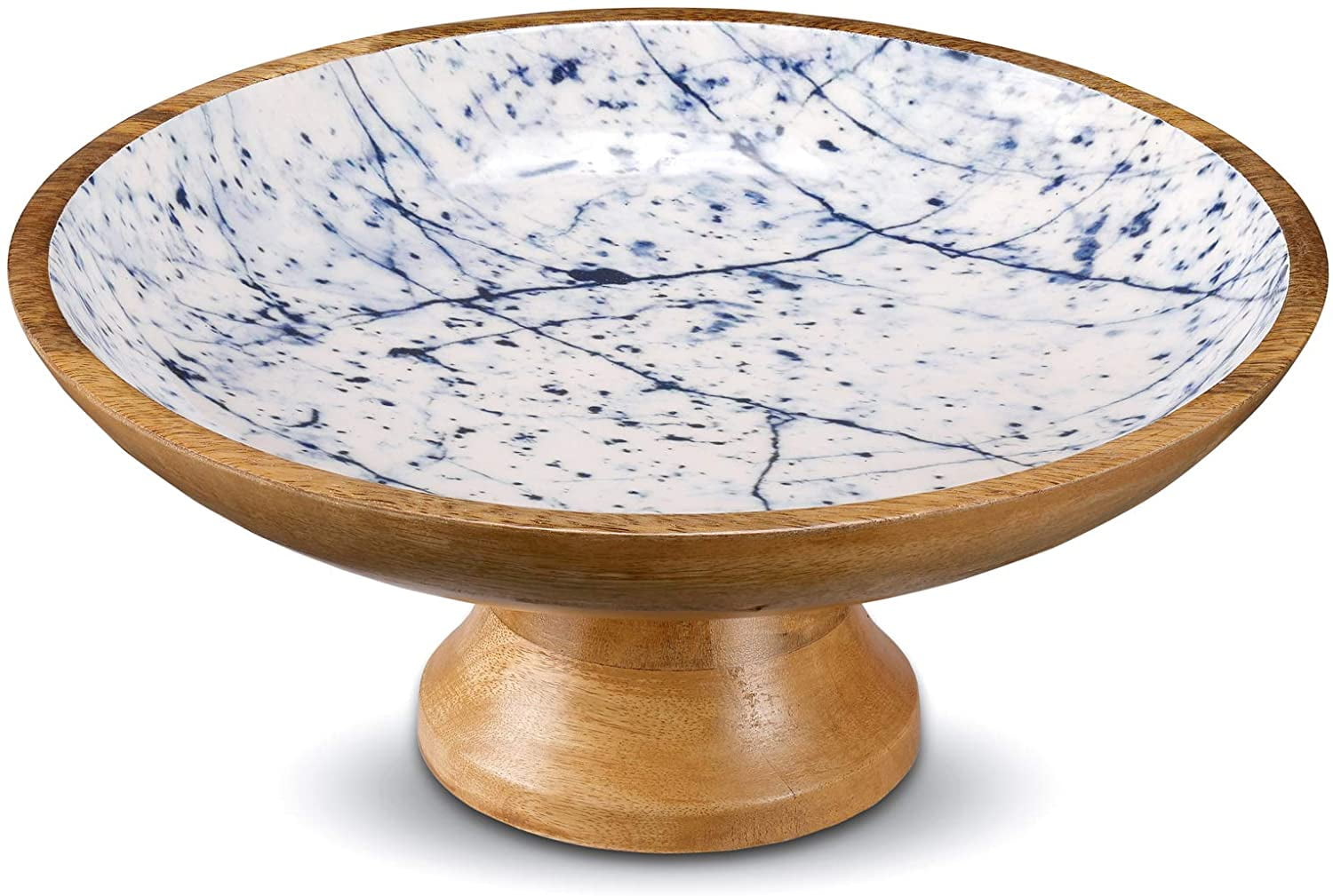 Wooden Fruit Bowl or Decorative Fruit Holder for Kitchen Counter or