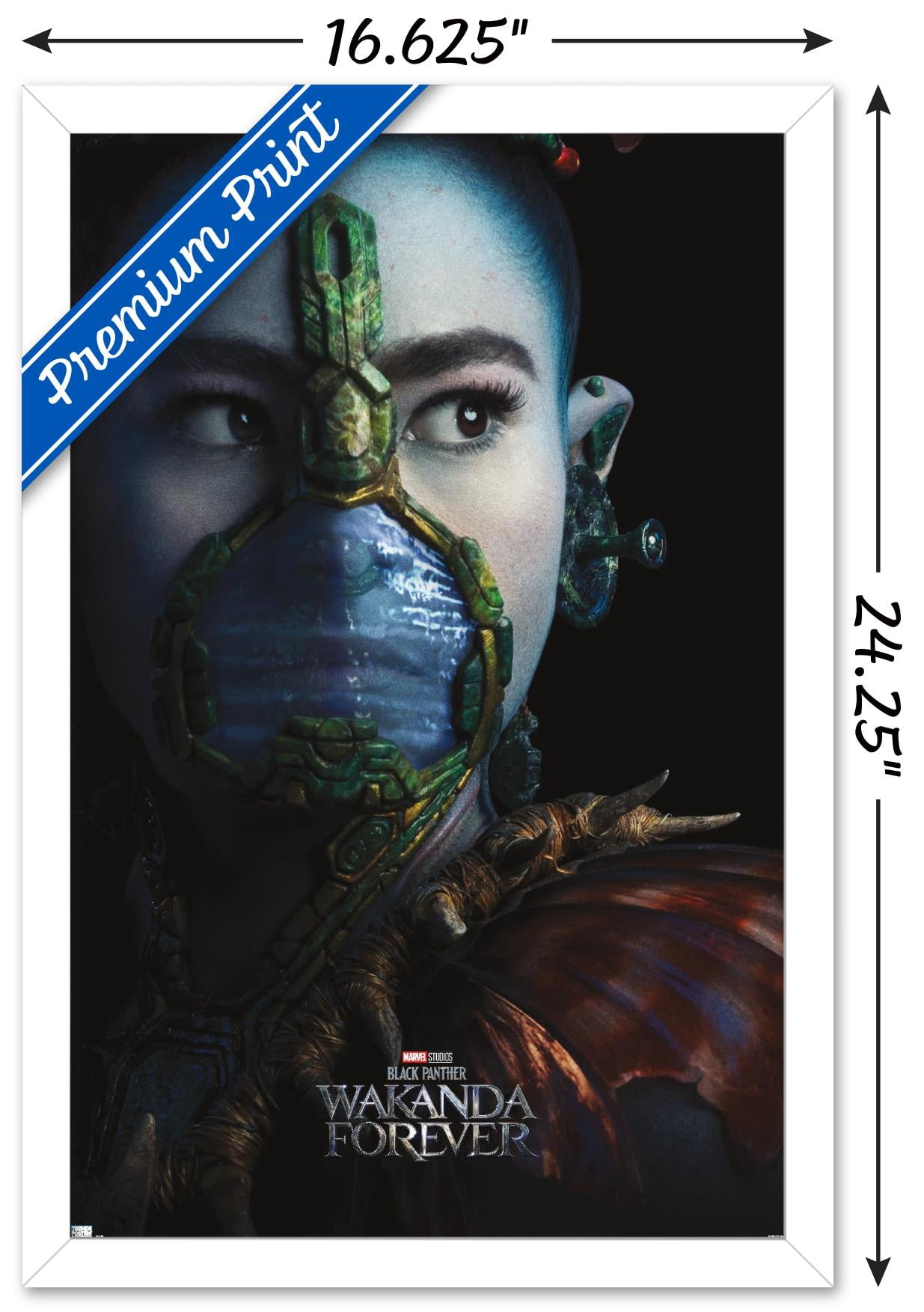 Marvel Black Panther: Wakanda Forever - Namora One Sheet Wall Poster, 14.725" x 22.375" Framed