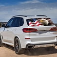 thumbnail image 3 of AMERICAN FLAG Rear Window Tint Truck Suv STRIPED for BANNER Rear Window, 3 of 10