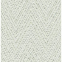 A-Street Prints Lainey Green Stitched Chevron Wallpaper