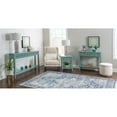 thumbnail image 6 of Pemberley Row Wood Teal Blue Console Table Rectangular Slimline 60" Unassembled, 6 of 21
