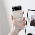 thumbnail image 1 of Snow Mountain Sunset Ultra Thin Matte Clear Phone Case Compatible With Samsung Galaxy Z Flip 3, 1 of 3