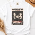 thumbnail image 3 of Obsession Movie Graphic T-Shirt, Gothic Horror Tee, Vintage Psychological Thriller Shirt, Retro Halloween Film Fan Gift, 3 of 7