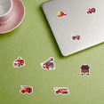 thumbnail image 3 of 35pcs-50pcs Colorful PVC Firefighter Kids Stickers Toy Sticker Pack for Phone Laptop Car Suitcase, 3 of 9