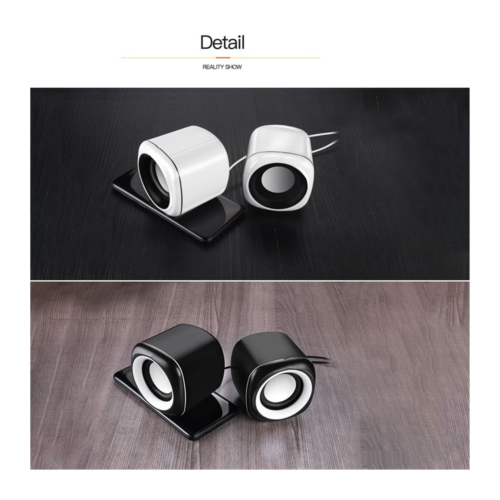 Computer Speaker A1 Deep Bass Sound Loudspeaker USB Mini Audio Speakers For Laptop Notebook Desktop PC Multimedia Loudspeakers