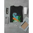 thumbnail image 3 of Cool Dude Dinosaur Skate Tee Men's -Image by Shutterstock, 3 of 4
