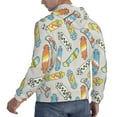 thumbnail image 6 of Picia Skateboard Pattern Casual Men's Hoodie - Lightweight Hooded Sweatshirt with Kangaroo Pocket, Comfortable Pullover for Everyday, Travel-X-Large, 6 of 7